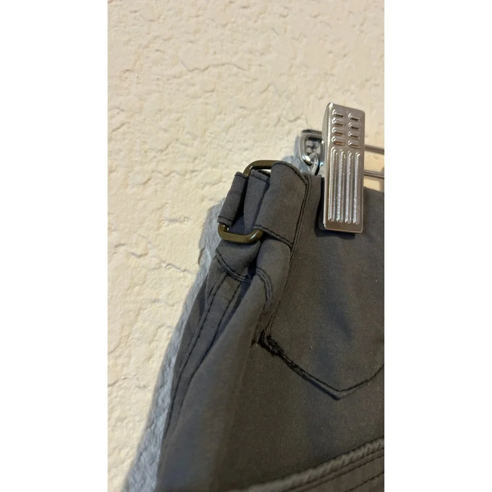 Murkobeye Cargo Pants Sz M Gray Convertible Multi Pocket Gorpcore Utility Hiking
